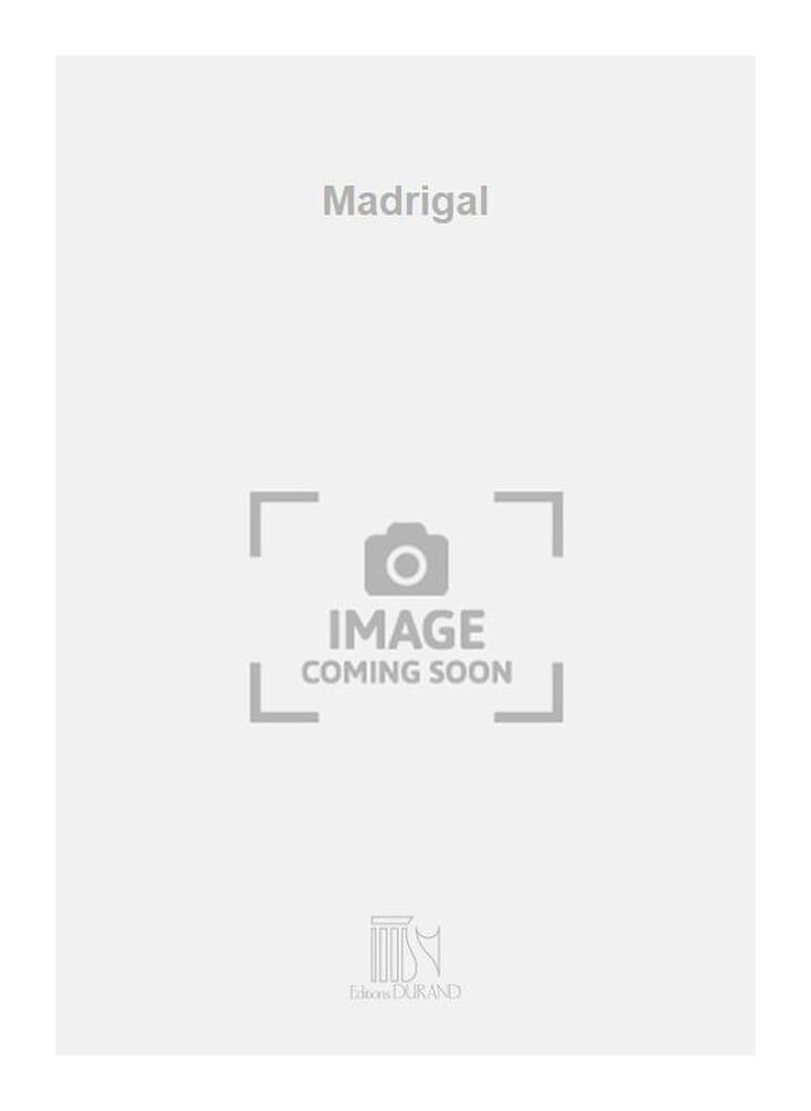 Madrigal Chant-Piano